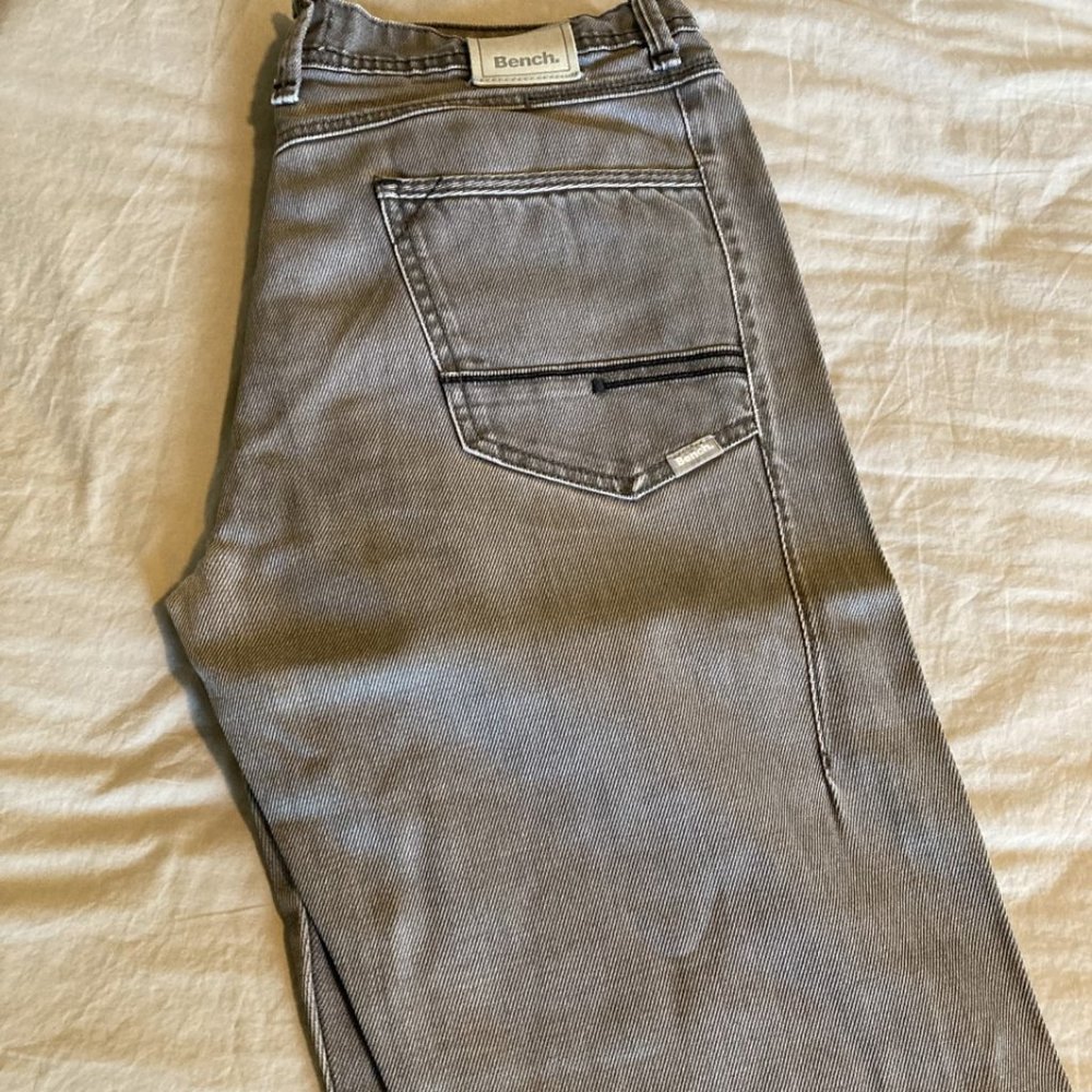 Men's Bench Jeans 30x30 Grey Regular Fit